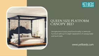 Buy Canopy Beds and Bunk Beds for Modern Elegance