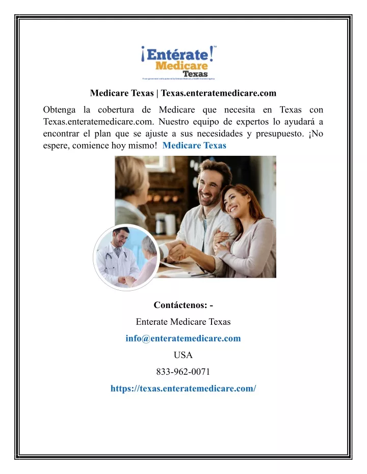 medicare texas texas enteratemedicare com