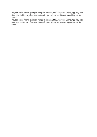 vay tiền online vay tiền nóng vay tiền nhanh