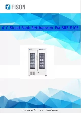 4°C-Blood-Bank-Refrigerator-FM-BRF-B105