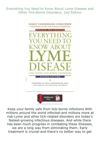 download⚡️ free (✔️pdf✔️) Everything You Need to Know About Lyme Disease and Other Tick-Borne Disorders, 2nd E