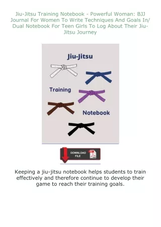 JiuJitsu-Training-Notebook--Powerful-Woman-BJJ-Journal-For-Women-To-Write-Techniques-And-Goals-In-Dual-Notebook-For-Teen