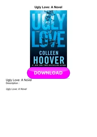 EPUB Ugly Love: A Novel