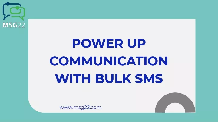 power up communication with bulk sms with bulk sms