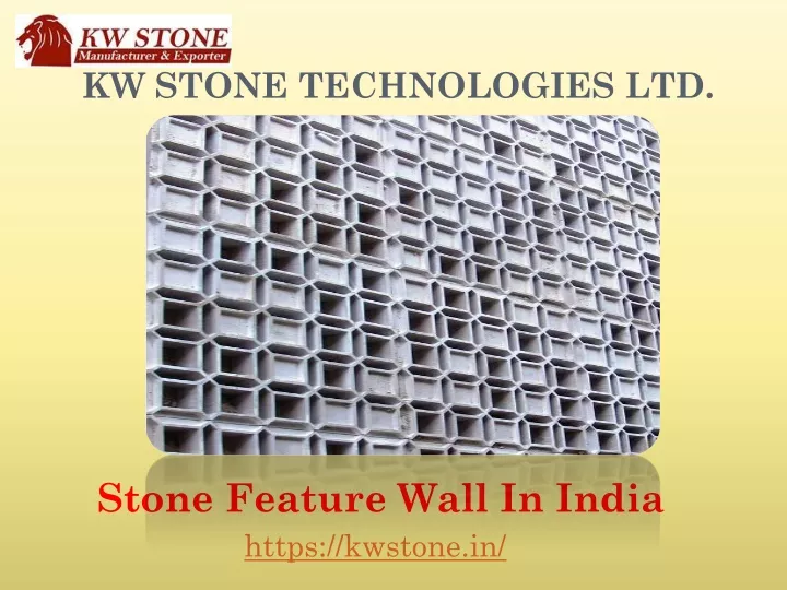 kw stone technologies ltd