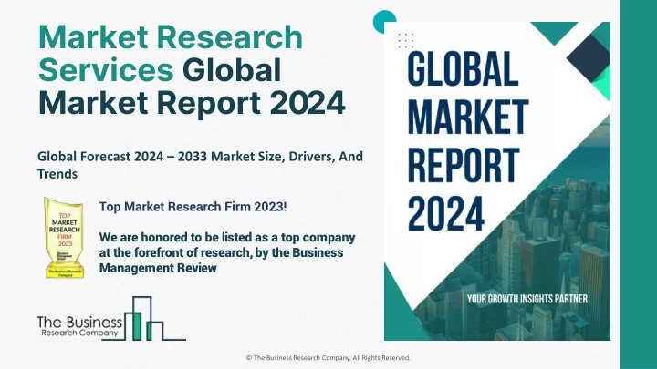 market research services global market report 2024