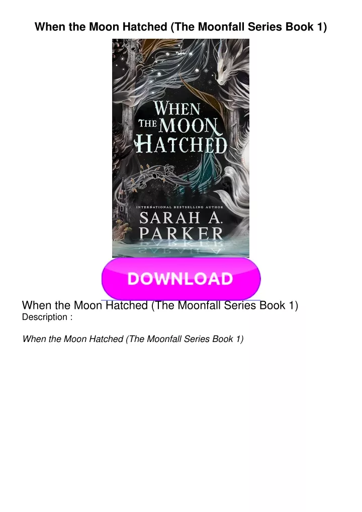 when the moon hatched the moonfall series book 1