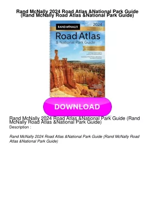 Rand-McNally-2024-Road-Atlas--National-Park-Guide-Rand-McNally-Road-Atlas--National-Park-Guide
