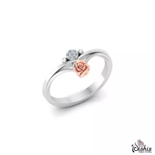 Ashi Diamond Ring by Dishis Designer Jewellery