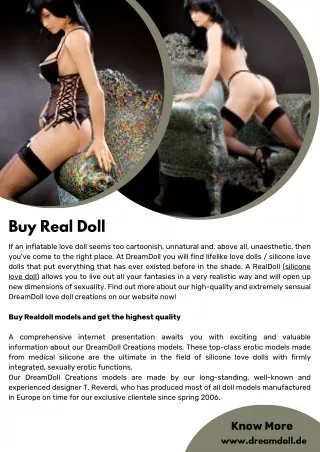 Buy Real Doll