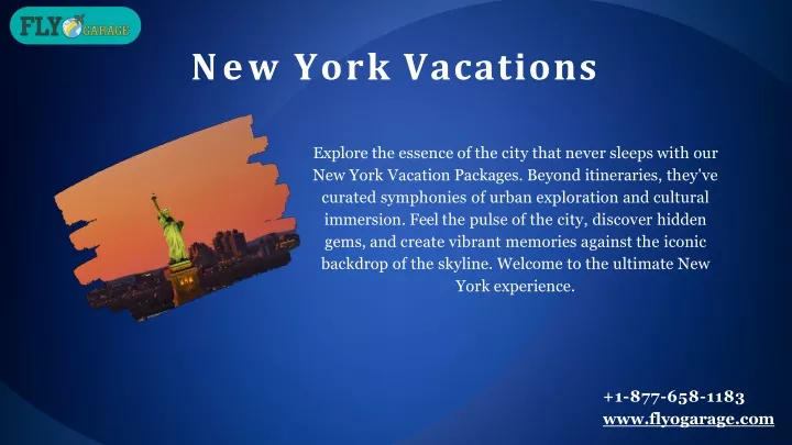 new york vacations