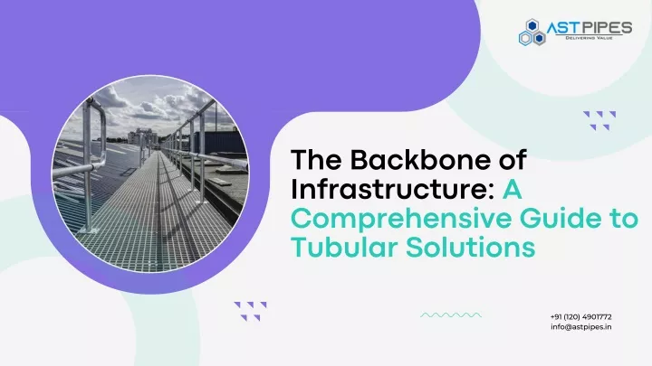 the backbone of infrastructure a comprehensive