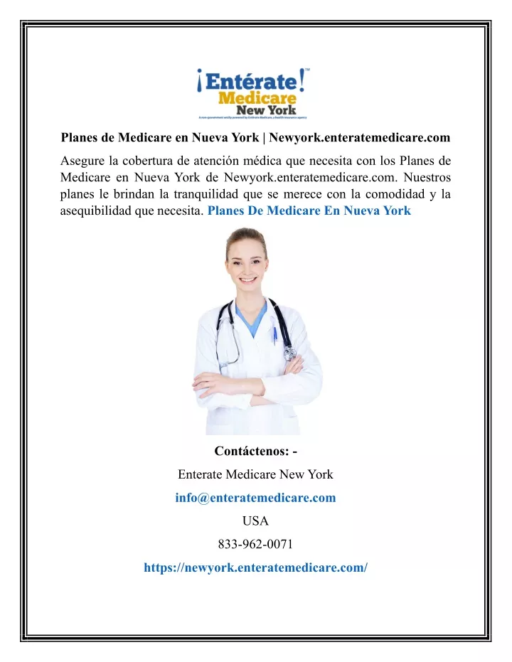 planes de medicare en nueva york newyork