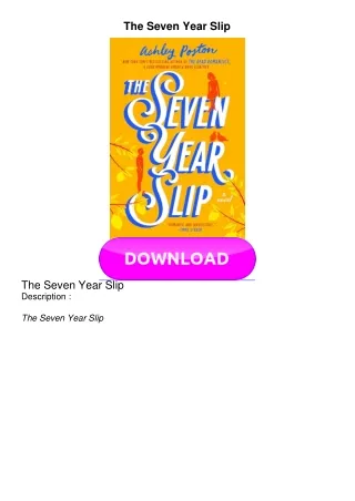 READ The Seven Year Slip