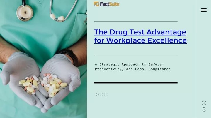 the drug test advantage for workplace excellence