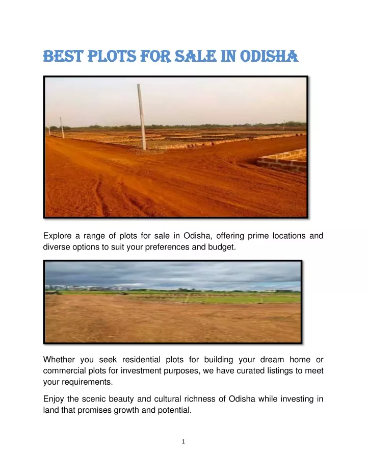 best best plots for sale in odisha plots for sale