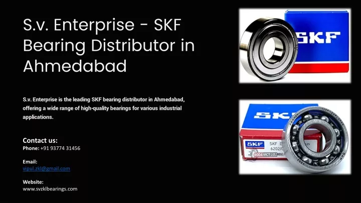 s v enterprise skf bearing distributor