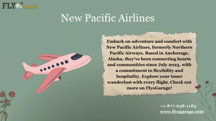 new pacific airlines