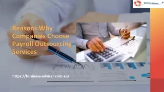 Reasons Why Companies Choose Payroll Outsourcing Services