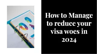How to Manage To Reduce Your Visa Woes In 2024
