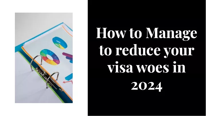 how to manage to reduce your visa woes in 2024