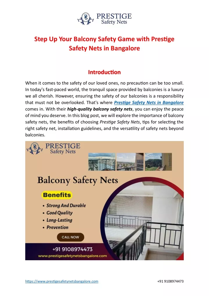 step up your balcony safety game with prestige