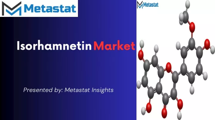 PPT - Exploring the Potential: Isorhamnetin Market Insights and ...