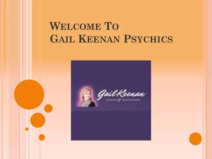 welcome to gail keenan psychics