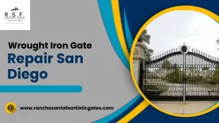 Wrought Iron Gate Repair San Diego