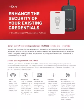 simply convert your existing credentials into