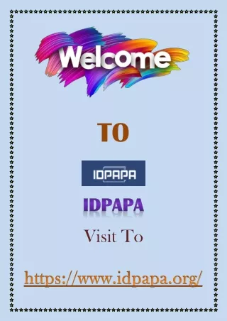 IDPAPA- Your Gateway to the Finest Fake Arizona Driver's Licenses