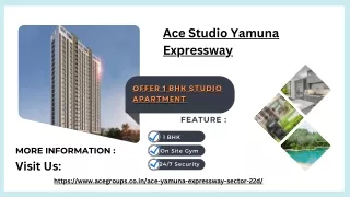 Ace Studio Yamuna Expressway | Premium Project in Greater Noida