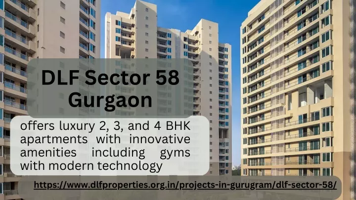 dlf sector 58 gurgaon offers luxury