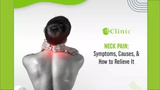 Neck Pain Symptoms, Causes, & How to Relieve It