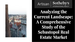 Sebastopol Real Estate Market Research