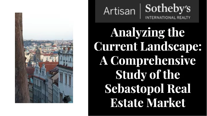 analyzing the current landscape a comprehensive