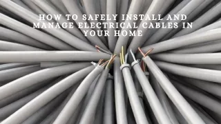 ELECTRICAL CABLE