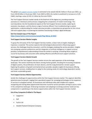 the global tech support services market