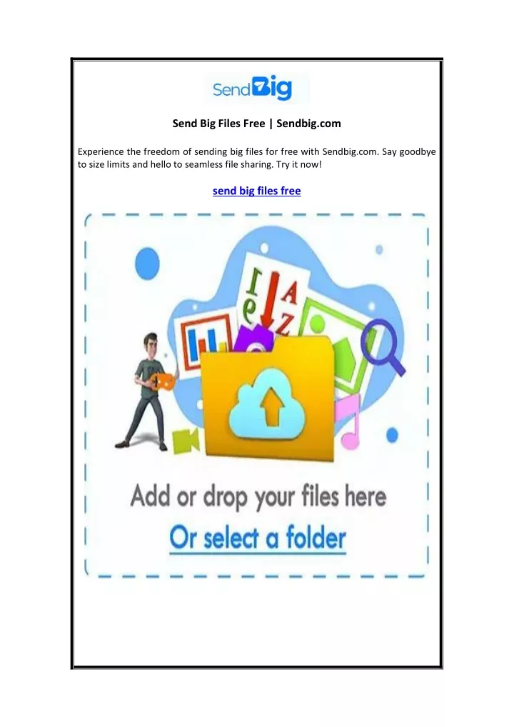 send big files free sendbig com