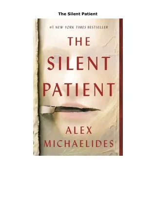 download❤pdf The Silent Patient