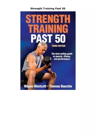 Ebook❤️(download)⚡️ Strength Training Past 50