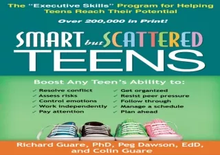 ❤ PDF Read Online ❤ Smart but Scattered Teens: The 'Executive Skills' Program for Helping