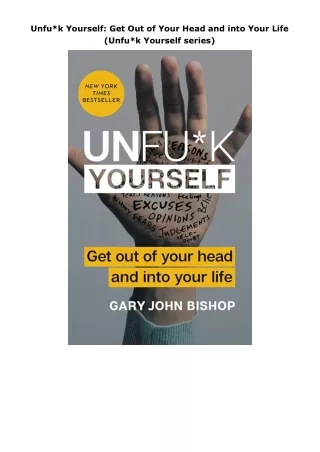 download❤pdf Unfu*k Yourself: Get Out of Your Head and into Your Life (Unfu*k Yourself series)