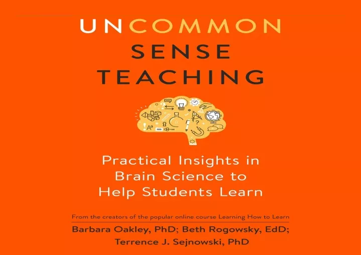 uncommon sense teaching practical insights