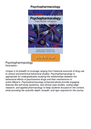 ❤[READ]❤ Psychopharmacology