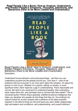 Read⚡ebook✔[PDF]  Read People Like a Book: How to Analyze, Understand, and Predict People’s