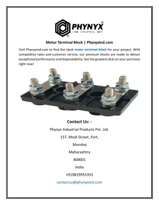 motor terminal block phynyxind com