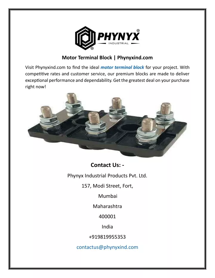 motor terminal block phynyxind com