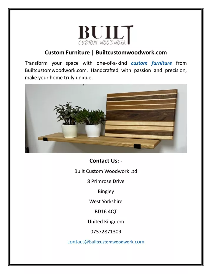 custom furniture builtcustomwoodwork com