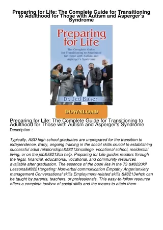 $PDF$/READ Preparing for Life: The Complete Guide for Transitioning to Adulthood for